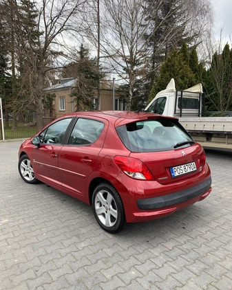 Peugeot 207 cena 9500 przebieg: 203300, rok produkcji 2010 z Chocz małe 106